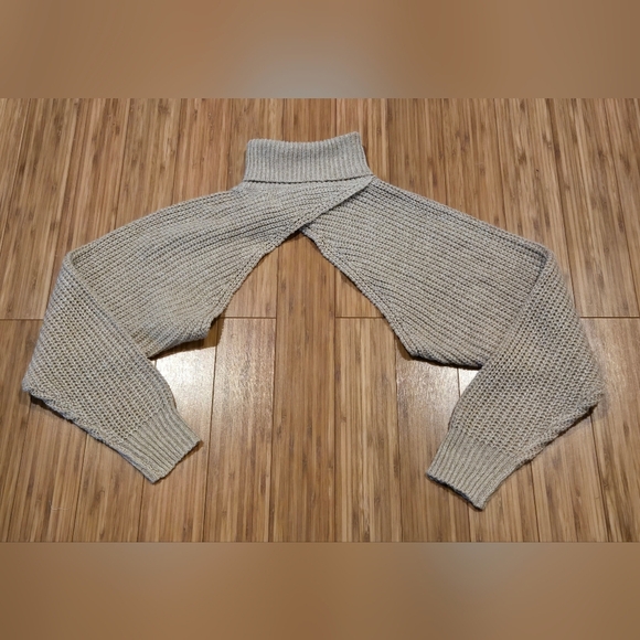 💚 NWT PrettyLittleThing Knit Shrug - Picture 1 of 6